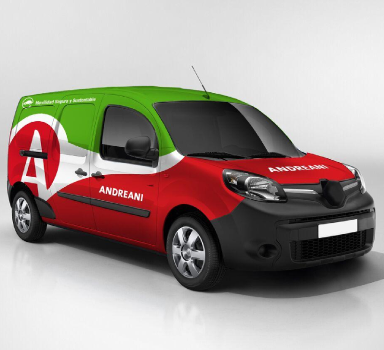 Andreani incorpora vehículos 100% eléctricos a su Flota