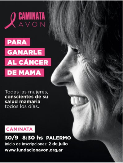 Fundación Avón te invita a caminar para ganarle al Cáncer de Mama