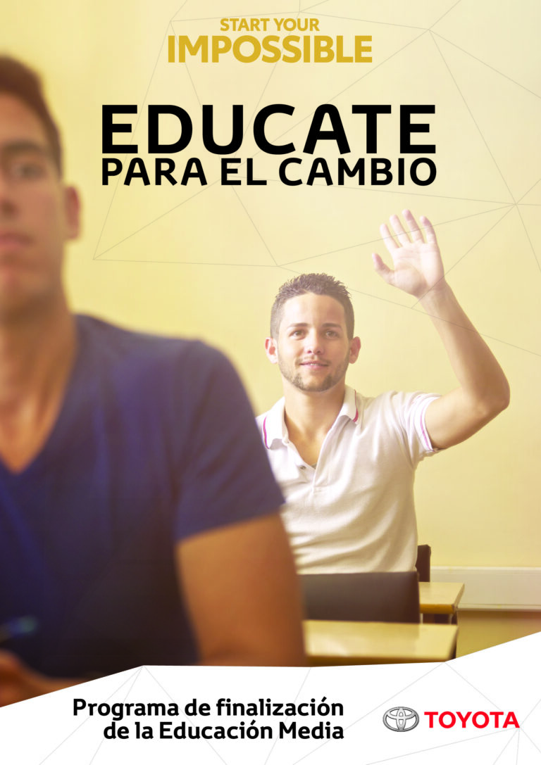 Toyota lanzó un programa educativo para finalizar la escuela secundaria