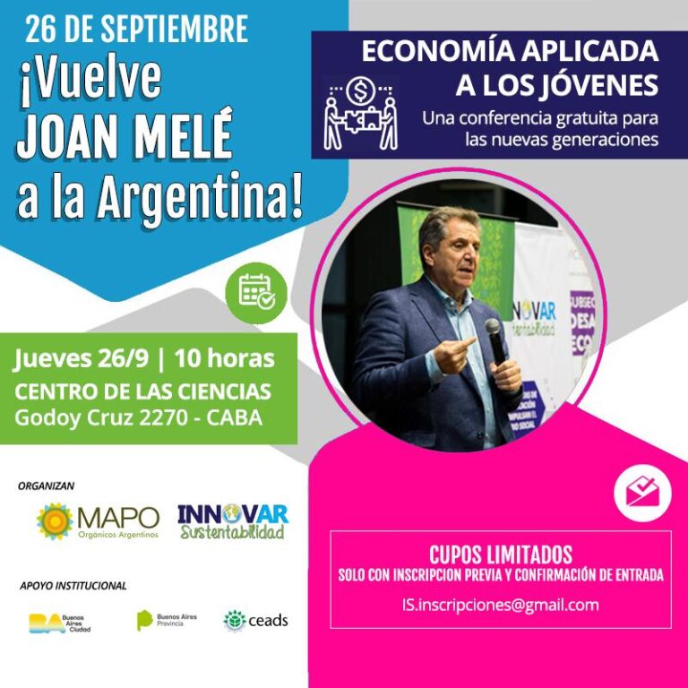 Encuentro con Joan Mele en el Centro de las Ciencias