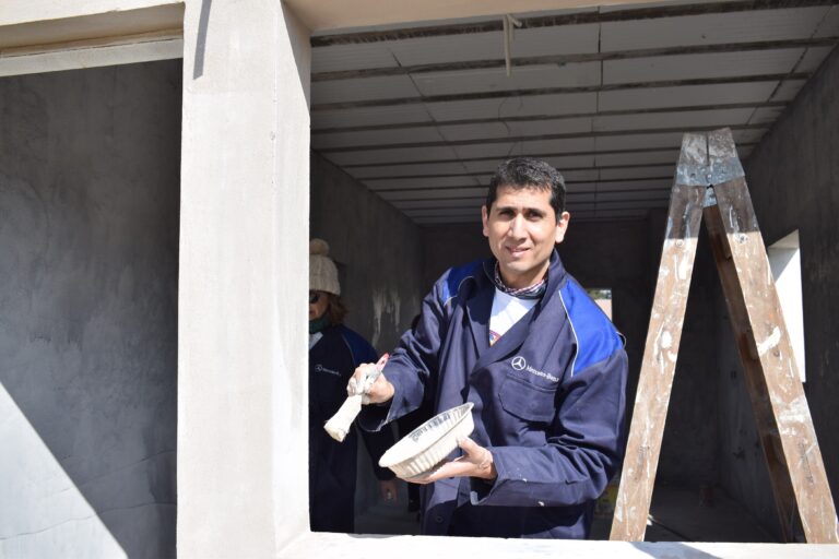 Nueva jornada de construcción junto a Fundación Vivienda Digna