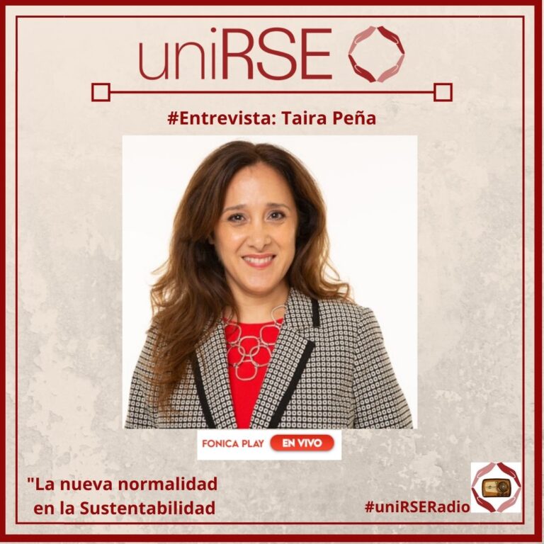 Taira Peña – Consultora especializada en Sustentabilidad