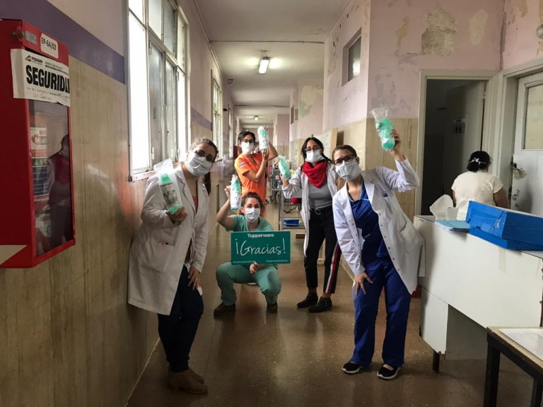 Tupperware colabora con más de 4.600 profesionales de la salud y 300 niños