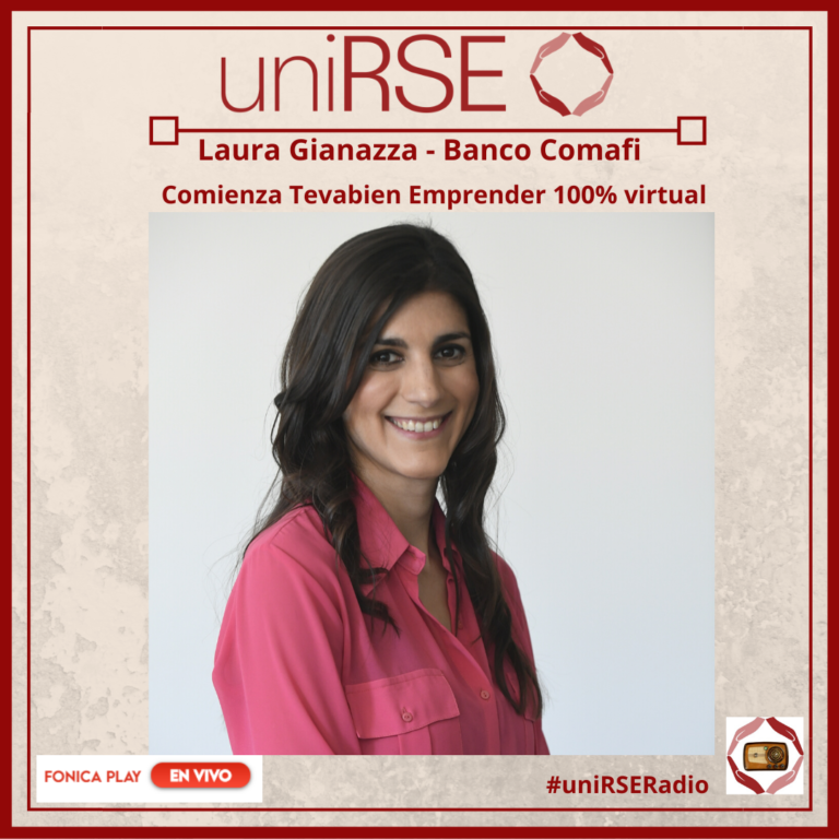 Laura Gianazza, Jefe de prensa y RSE Banco Comafi