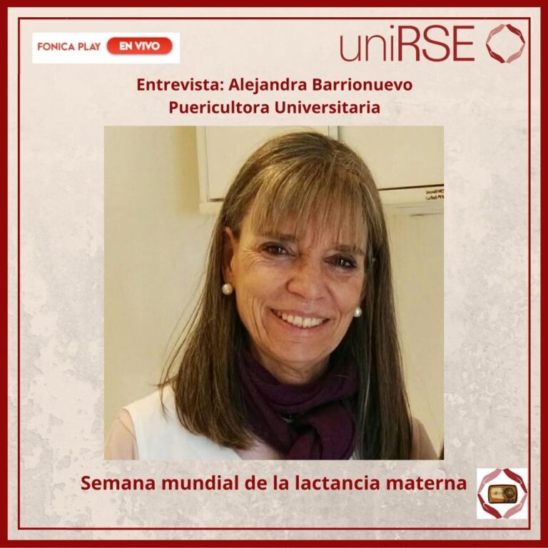 Alejandra Barrionuevo en uniRSE – Semana de la Lactancia Materna