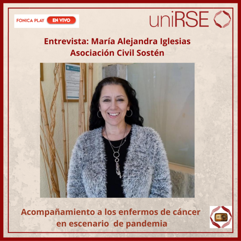 María Alejandra Iglesias, Pta. de Asociación Civil Sosten