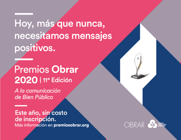 Está abierta la inscripción para la 11° edición de los Premios Obrar