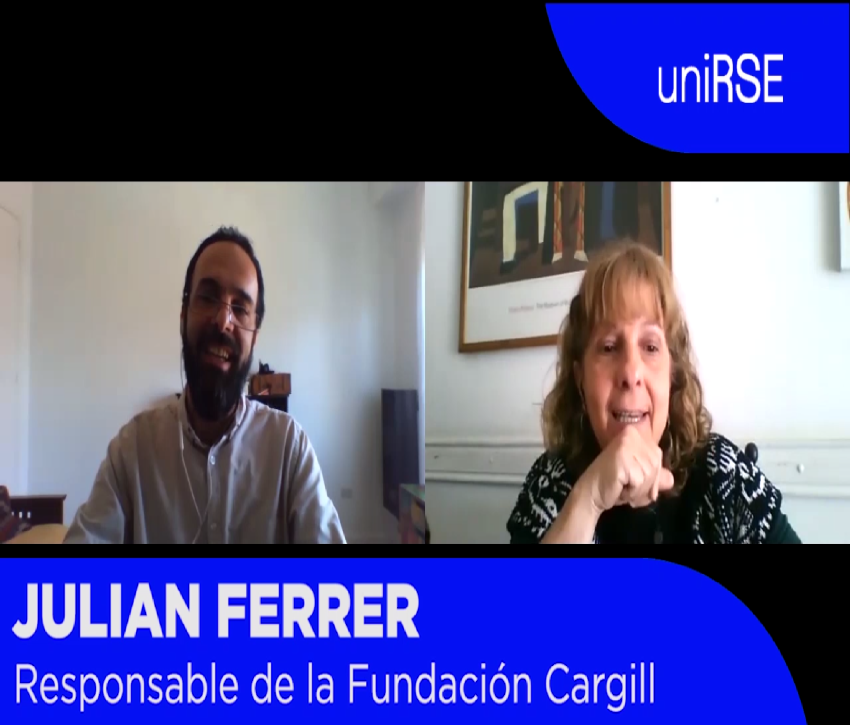 Julián Ferrer, Responsable de la Fundación Cargill en Argentina