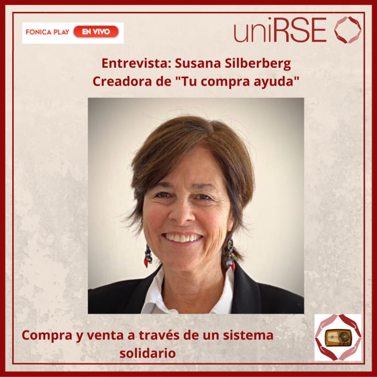 Susana Silberberg, creadora de "Tu Compra Ayuda"