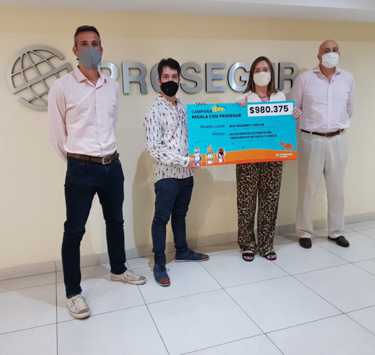 Un millón de pesos donados a tres ONGs argentinas