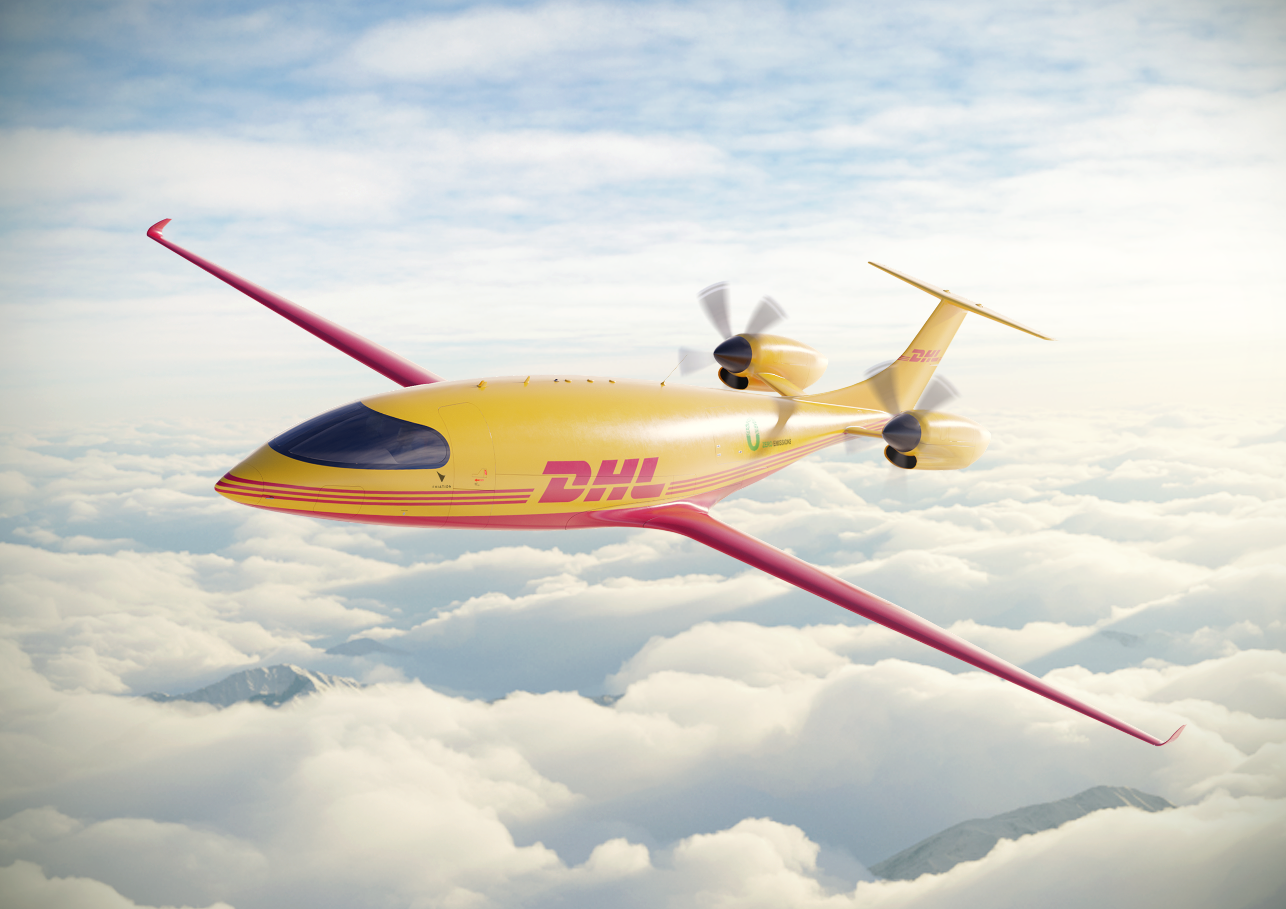 DHL Express y la aviación sostenible con los primeros aviones de carga totalmente eléctricos de Eviation