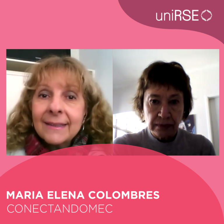 María Elena Colombres, creadora de Conectandomec en uniRSE TV.