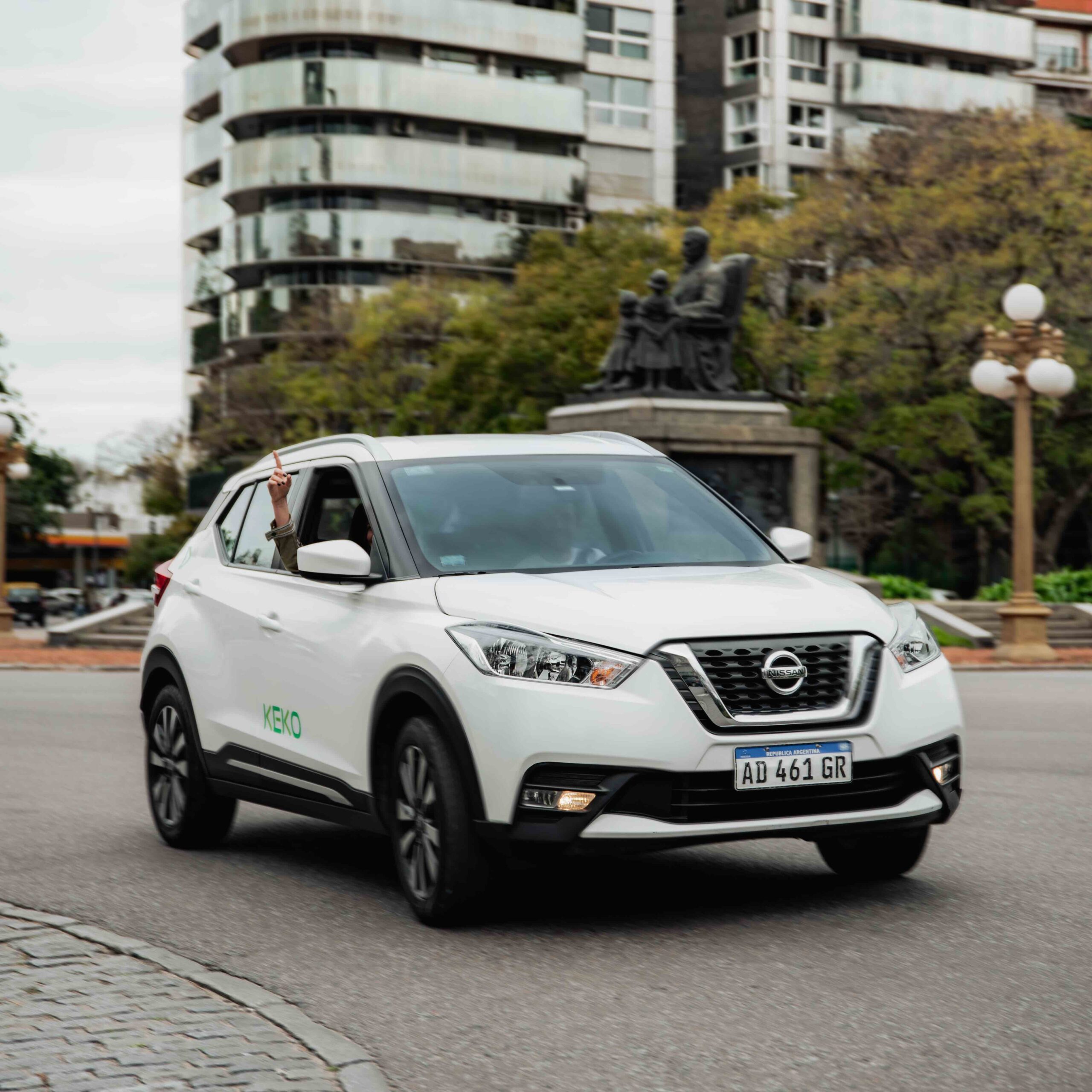 Nace Keko: el primer carsharing sustentable del país