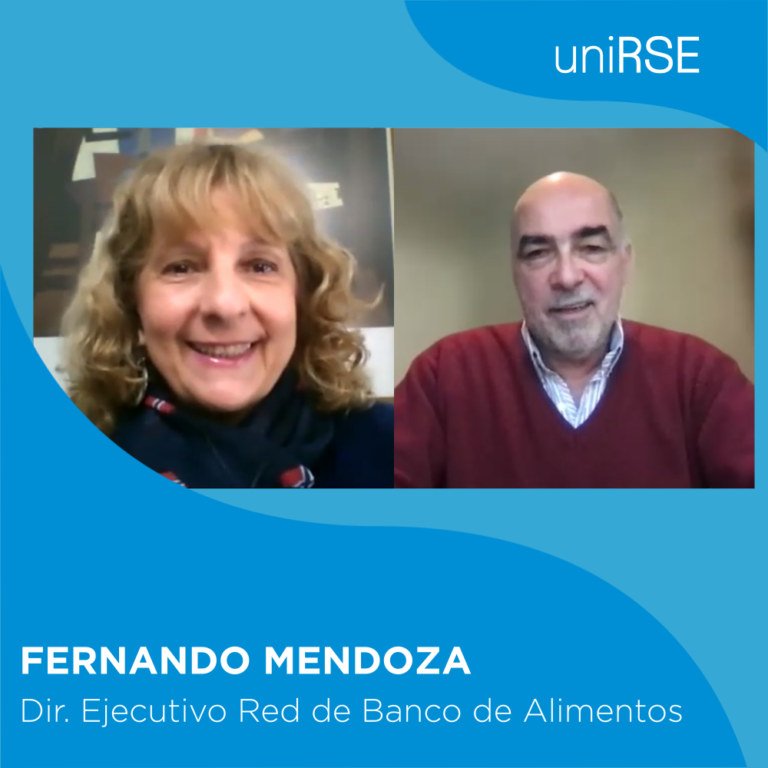 Fernando Mendoza, Director Ejecutivo de la Red de Bancos de Alimentos, en uniRSE TV