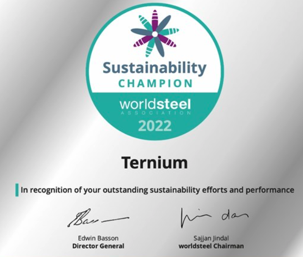 Ternium y Tenaris, reconocidas como líderes sustentables