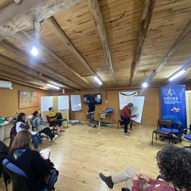 Se realizó en Neuquén el tercer taller de "Voces" en la Norpatagonia