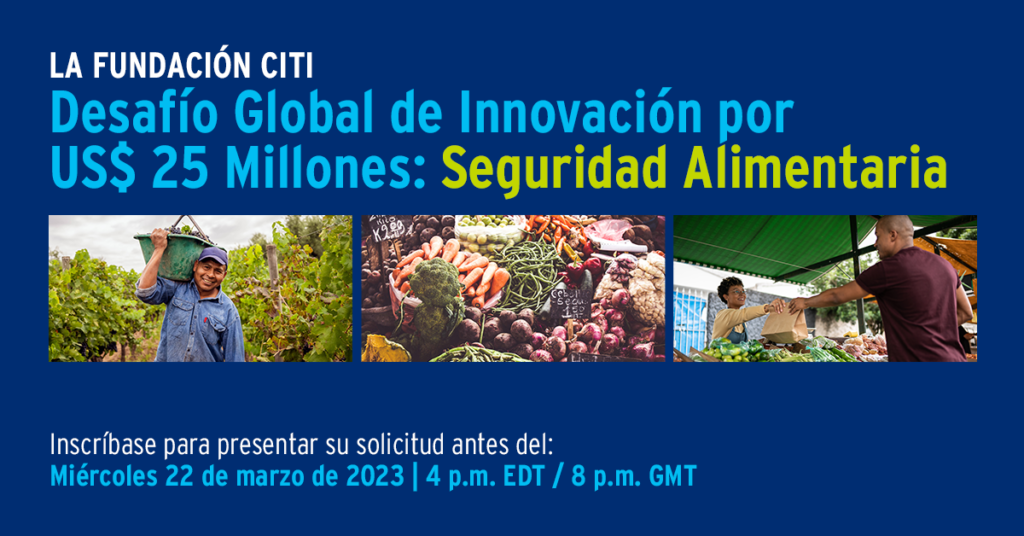 Iniciativa para mejorar la seguridad alimentaria en el mundo - unirSe