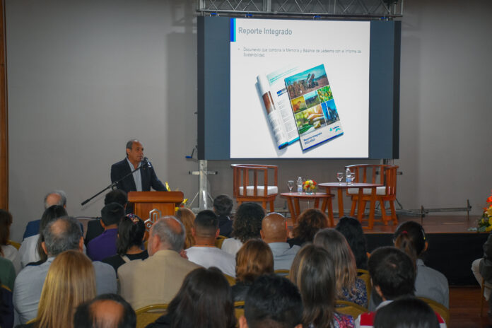 Ledesma presentó su Reporte Integrado