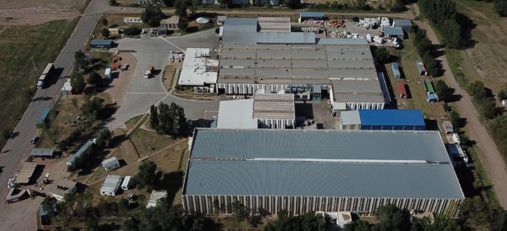 Vista aérea planta Softys San Luis