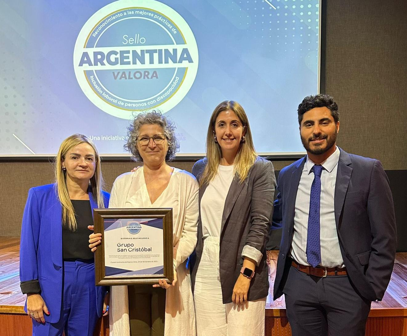 Grupo San Cristóbal_Sello Argentina Valora