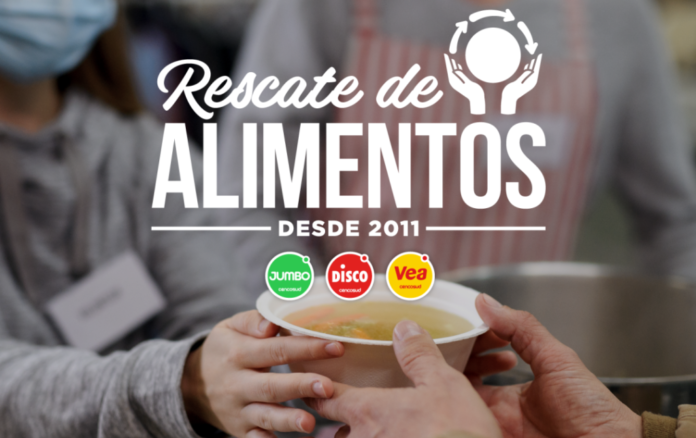 El programa Rescate de Alimentos donó 595.560 kilos de productos durante el año 2023