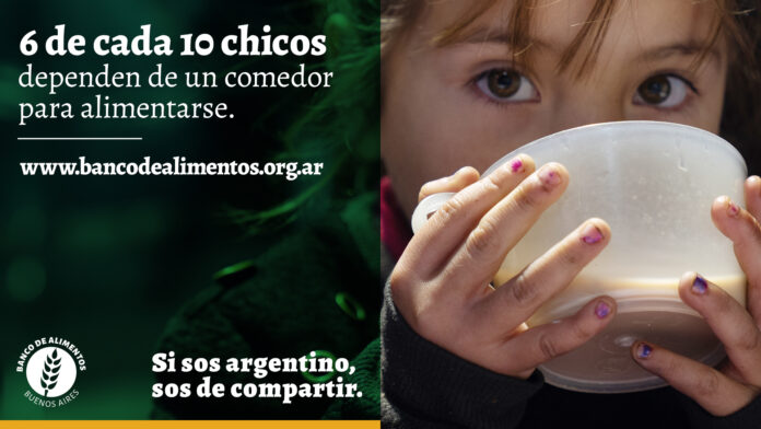 Banco de Alimentos Buenos Aires lanza la campaña «Compartir» para combatir el hambre infantil