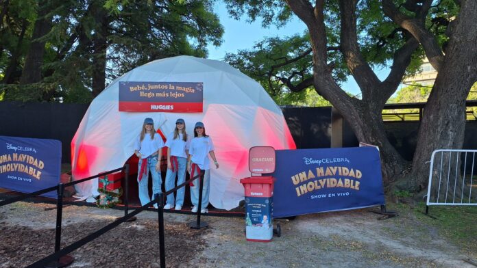 Huggies presente en la primera edición de “Disney Celebra: una navidad inolvidable”