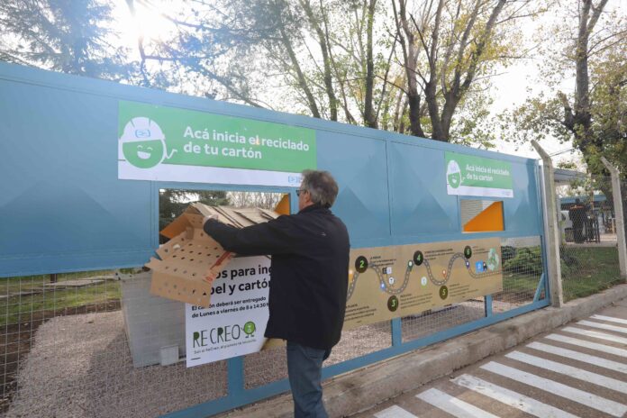 ReCreo, un programa de reciclaje junto a escuelas de Coronel Suárez