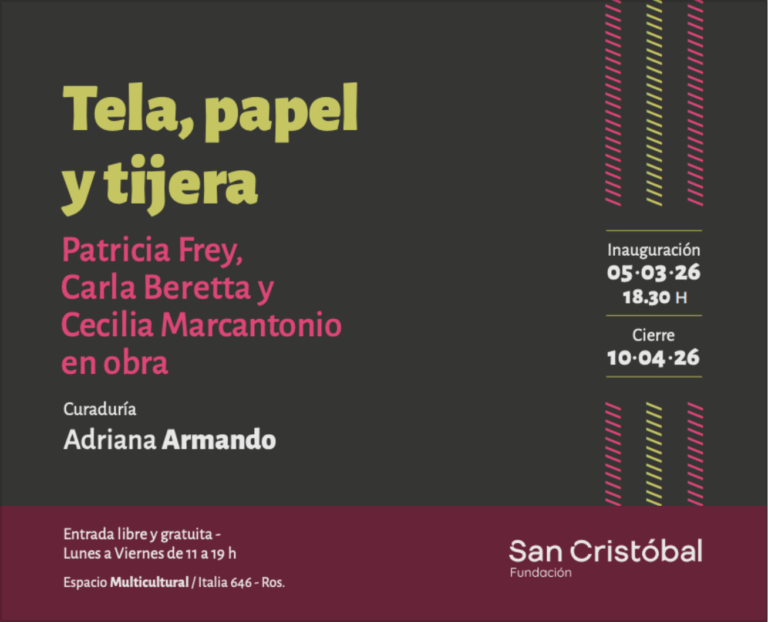 “Tela, papel, tijera”: una exposición que celebra el trabajo y la creación de mujeres rosarinas