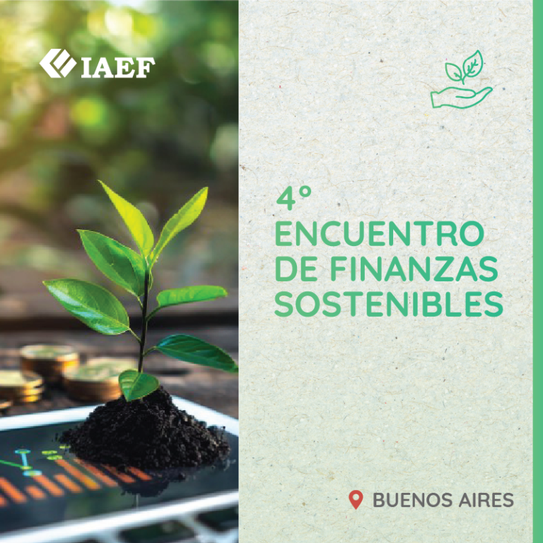 Referentes del sector público y privado impulsan una agenda de finanzas sostenibles