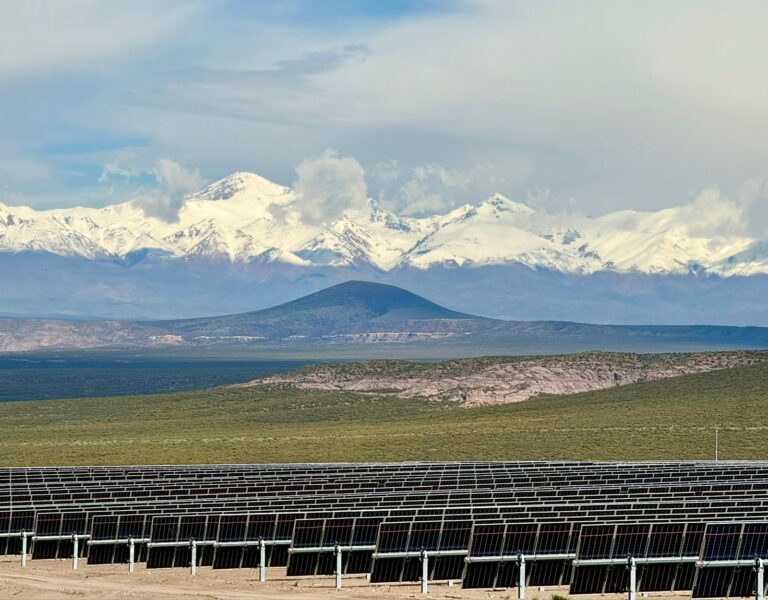 Mendoza suma capacidad renovable con la puesta en marcha de un complejo solar de gran escala
