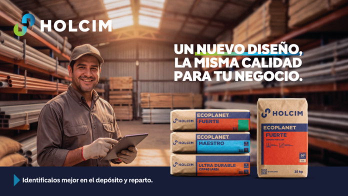 Nuevo diseño, tecnología BIM y menor huella de carbono para los cementos de Holcim